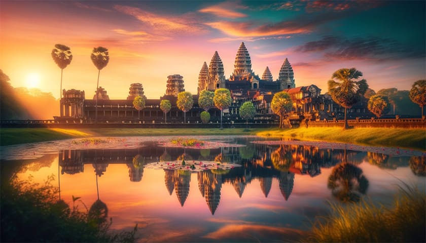 カンボジア世界遺産の画像